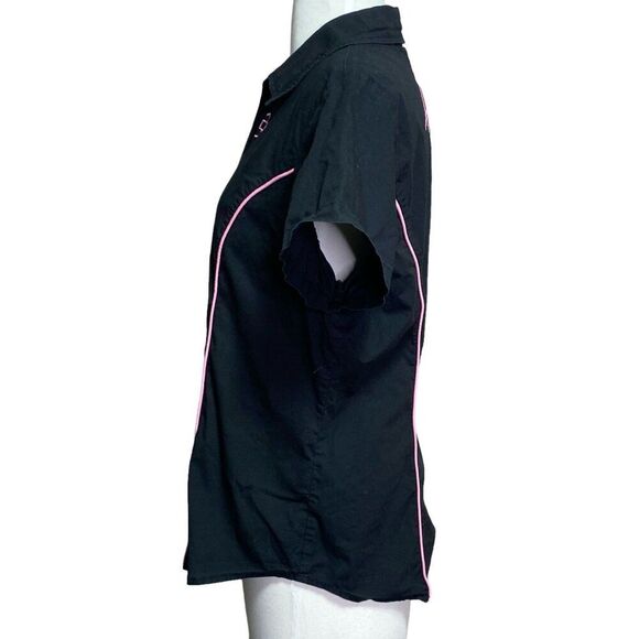 Harley Davidson Zip front Shirt Size Large - Picture 4 of 8